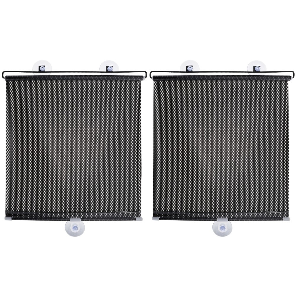 2 Sets Kitchen Privacy Curtain Suction Cup Blackout Curtains Uv Proof