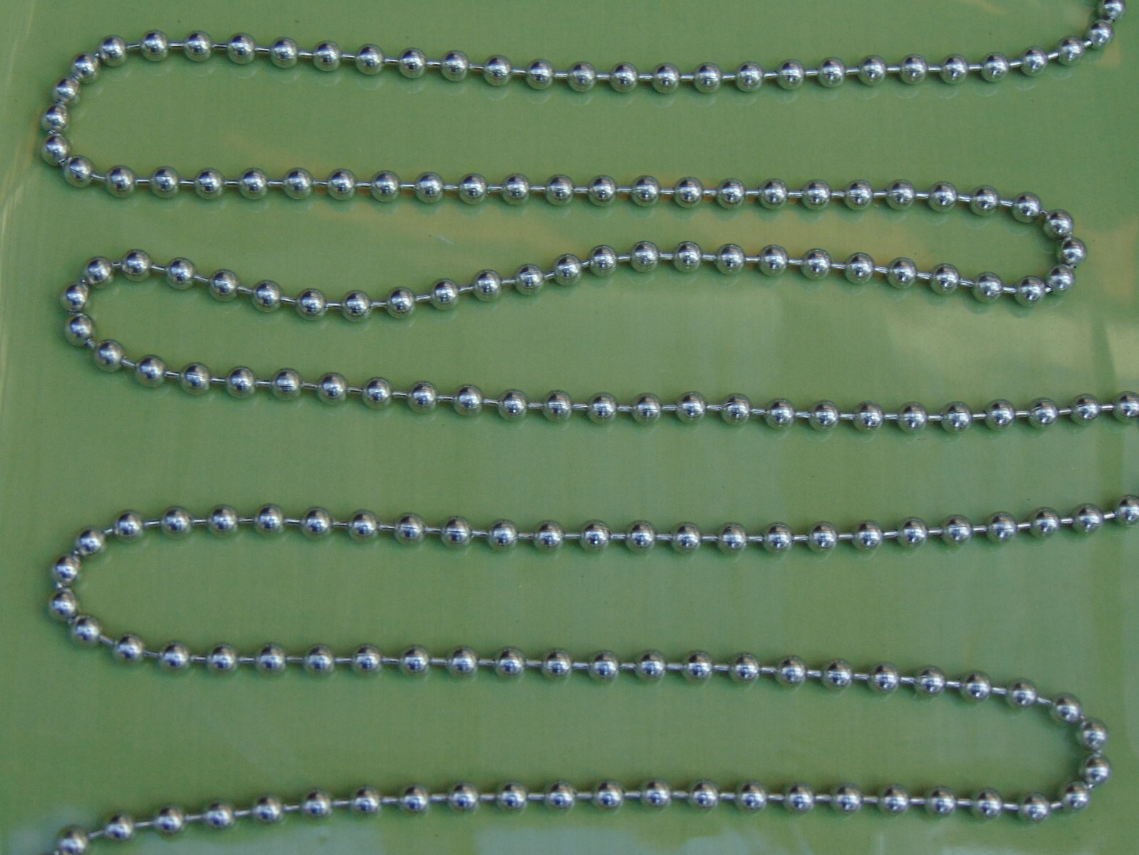 Roller Shade replacement chain 4.5mm Stainless Steel Ball Bead #10 + connectors