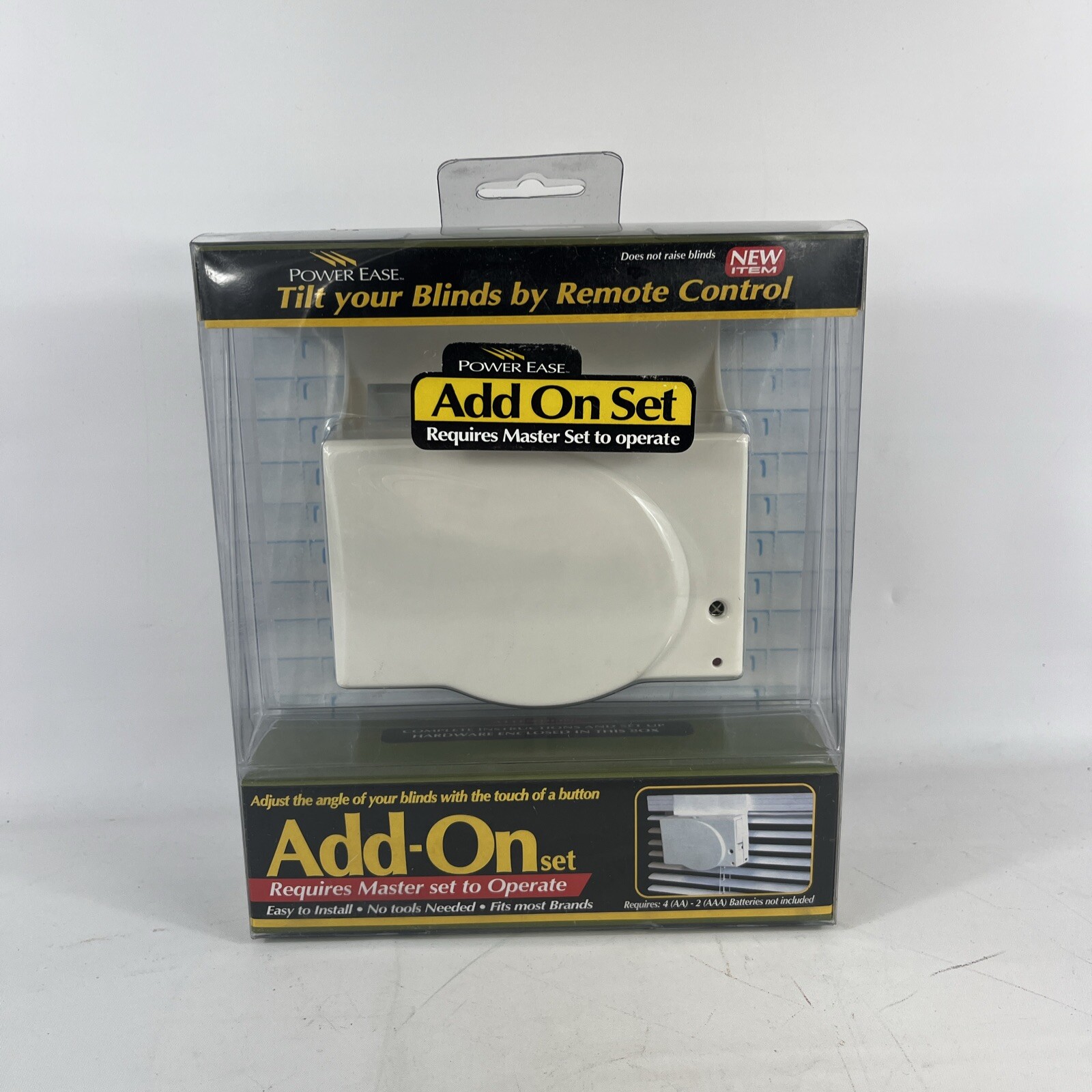 Power Ease Open Close Blinds Add On Set Unit (No Remote) – NEW SEALED