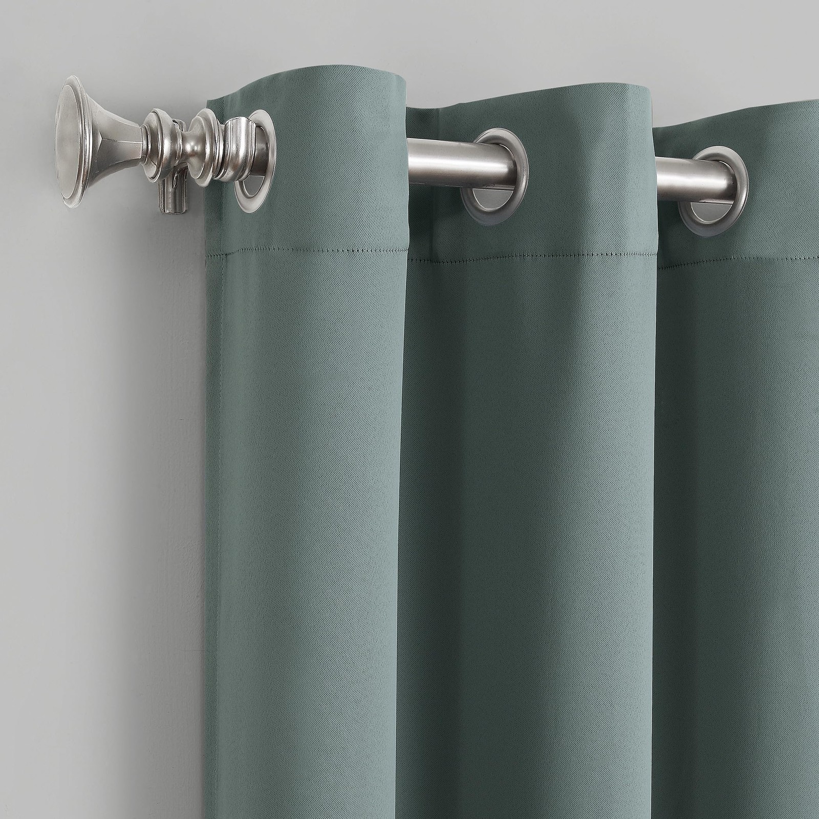 Energy Saving Blackout Curtain Panel, 40″ x 54″, Grommet Style, Mineral Color