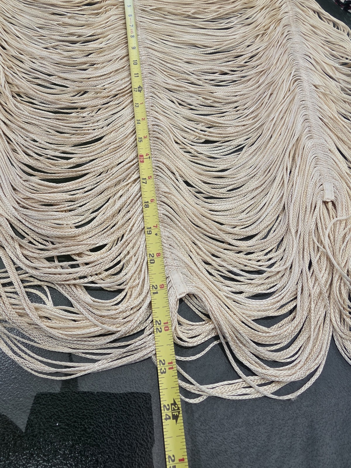 Macrame Curtain Boho Curtain Decor Fiber Yarn Art 55×23