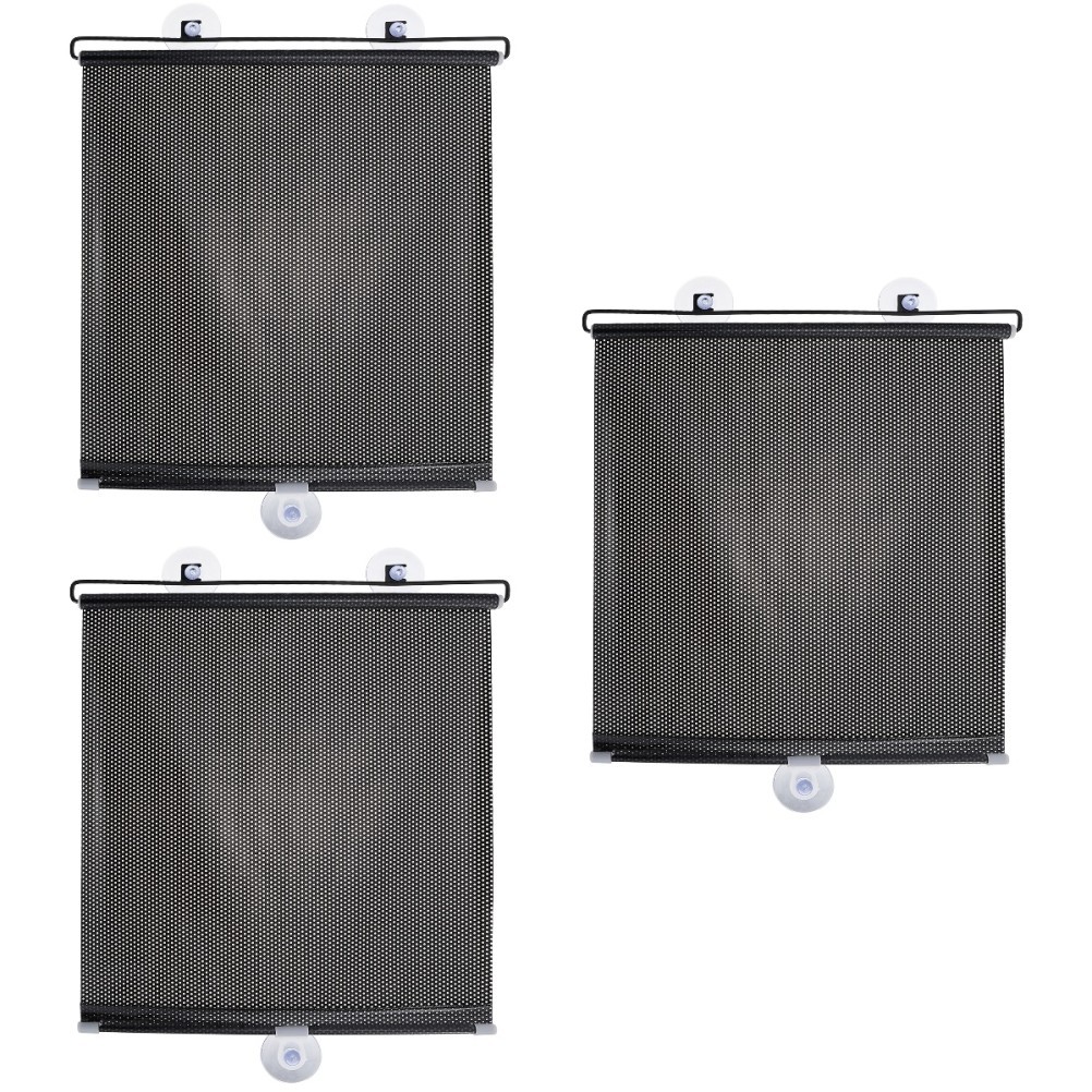 3 Sets Suction Cup Sun Shade Shades Curtain Balcony Sunshade Temporary Window