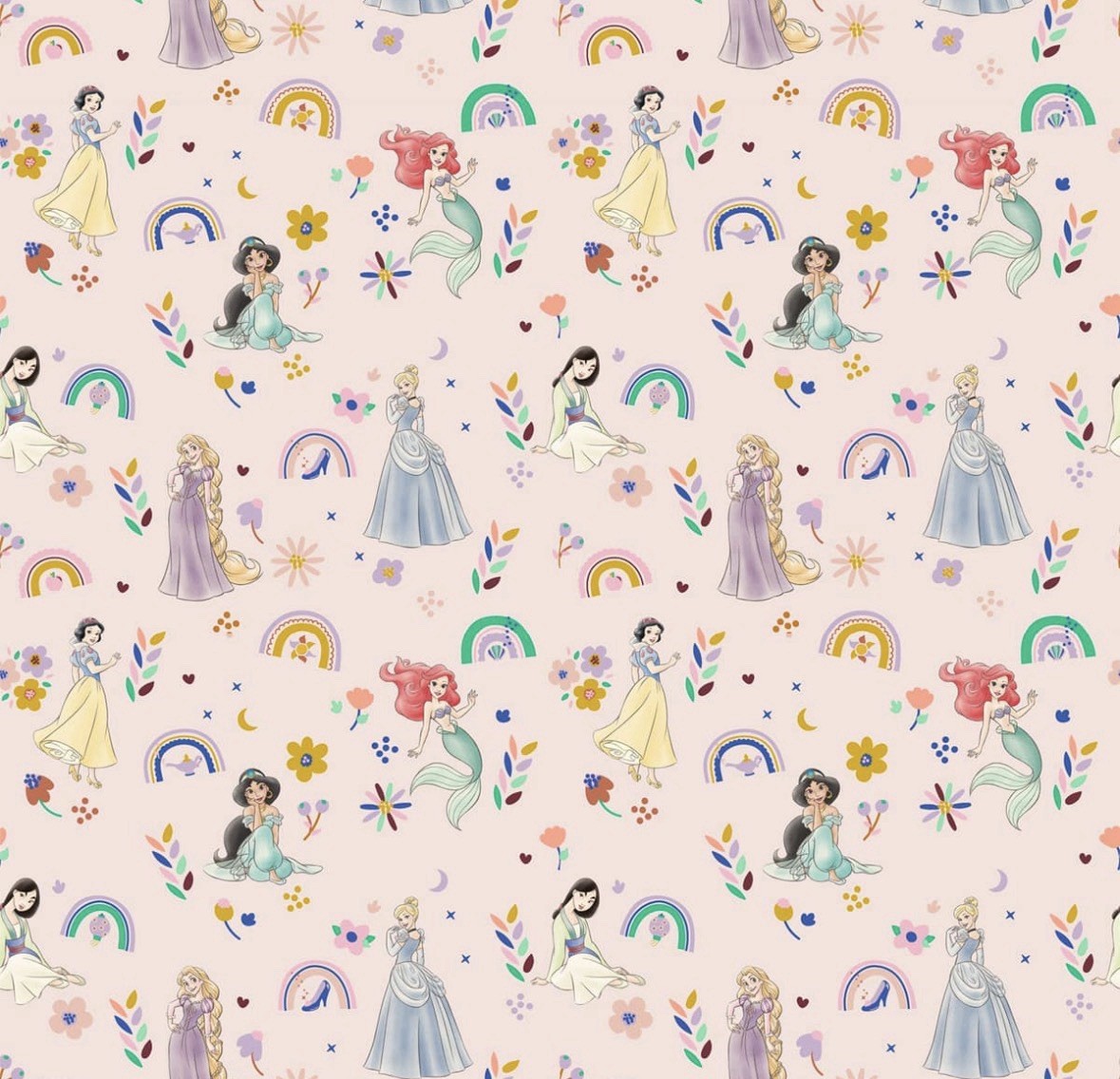 Window VALANCE CURTAIN Disney Princess Cinderella Kids Girl Bedroom Curtains