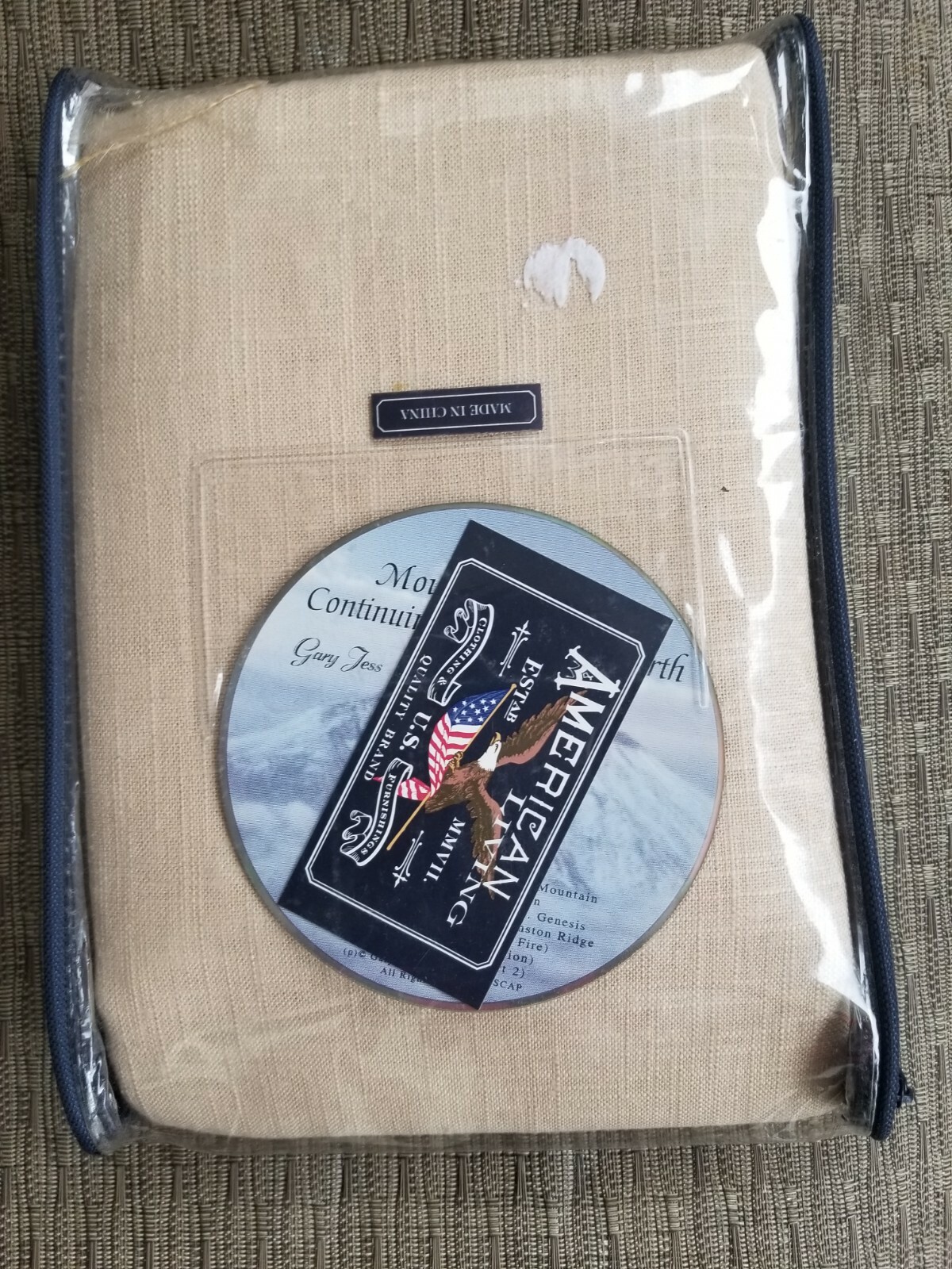 American Living Parisian Pleat Panel Drapery Grace Linen Parchment 28×8 New
