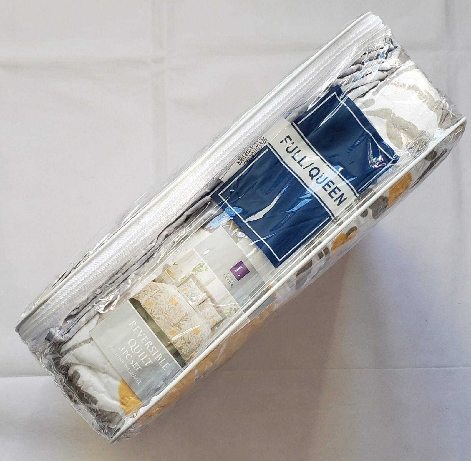 Lush Decor Yellow Aprile Reversible Quilt 3Pc Set, Never Been Opened! MSRP $160