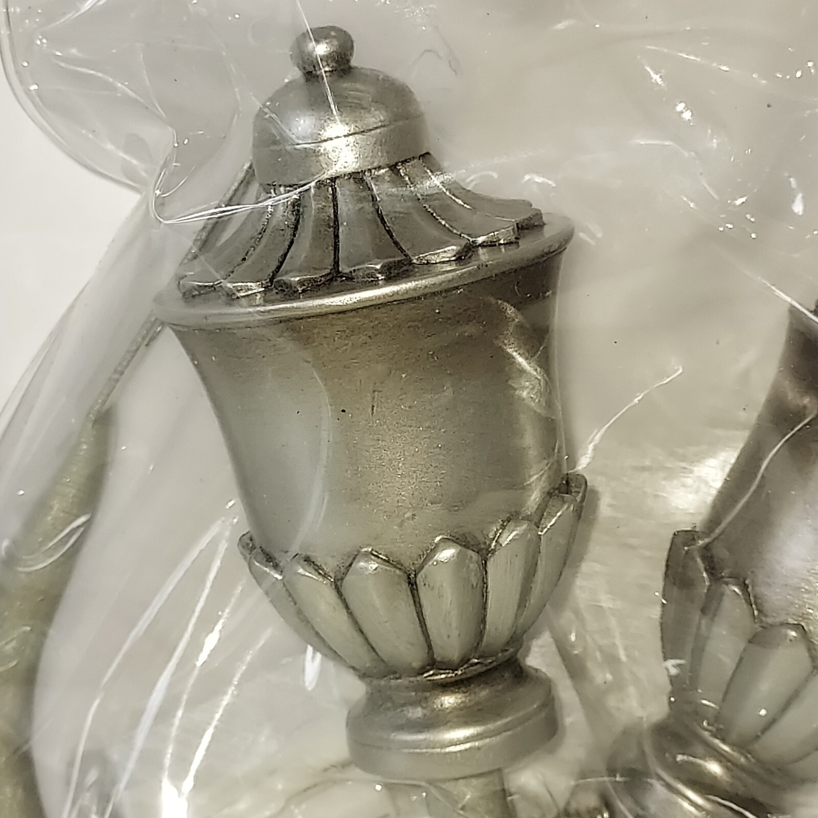 Graber Set Of 2 Nickel Silver Color Empire Curtain Drapes Holdbacks NEW Holders