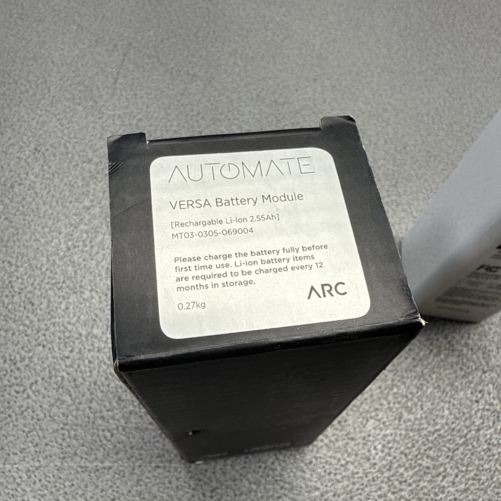 AUTOMATE MT03-0305-069004 VERSA BATTERY MODULE