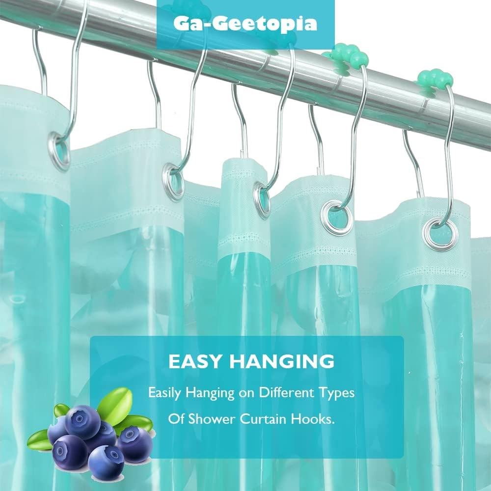 Ga-Geetopia EVA 3D Teal Pearl Water 72"W x 72"L (Pack of 1),