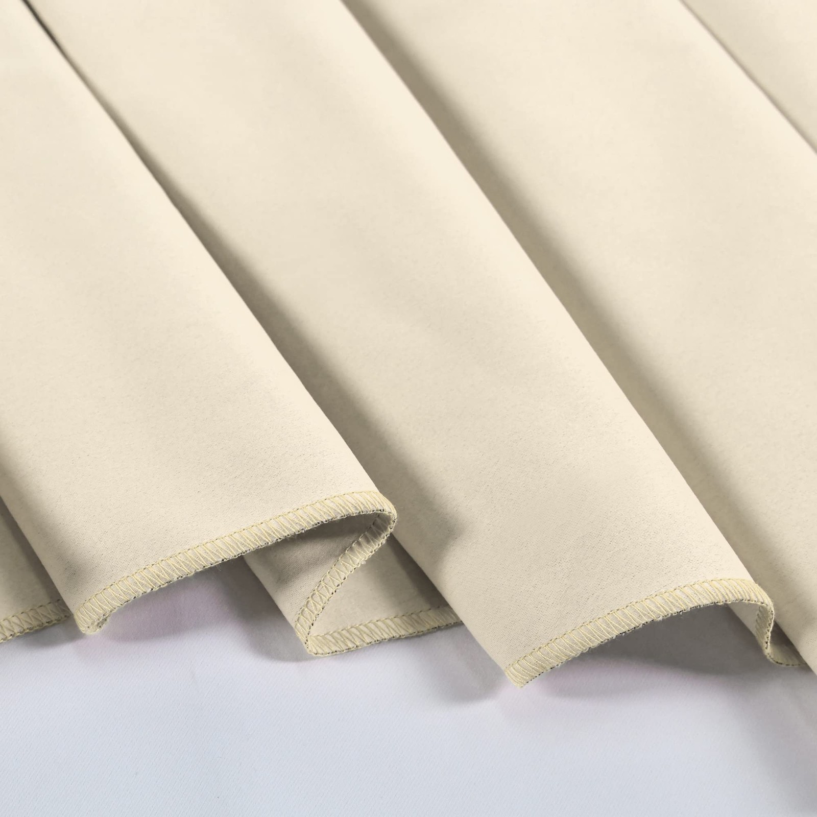 Oyring Blackout Curtain Valances Beige Valances For Windows Rod Pocket Window