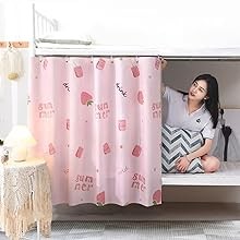 2 Pieces Upper/Bottom Bunk Bed Curtains Dorm Home Blackout Bed Cloth Curtain