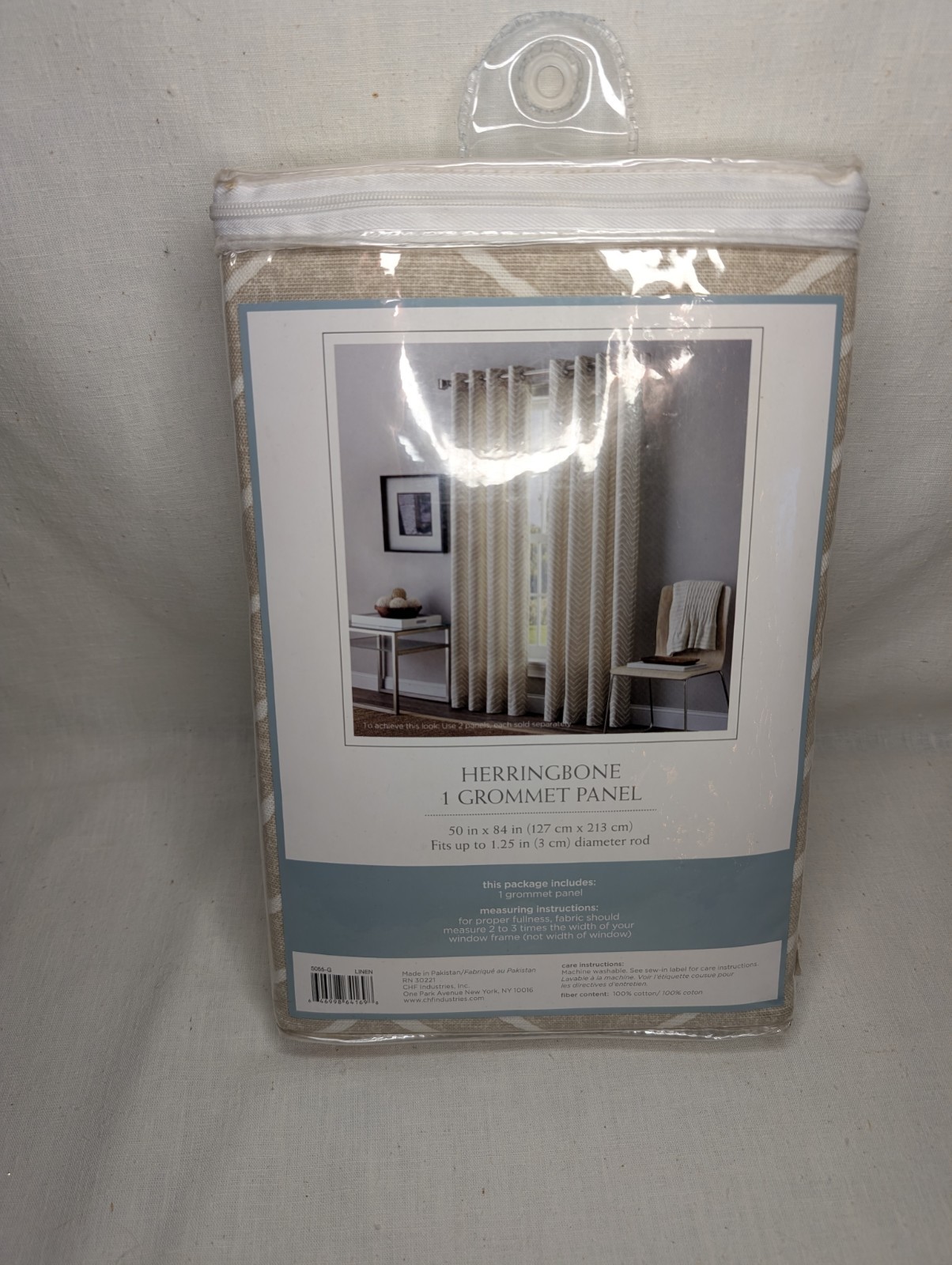 PeriHome Herringbone One Grommet Panel 84″