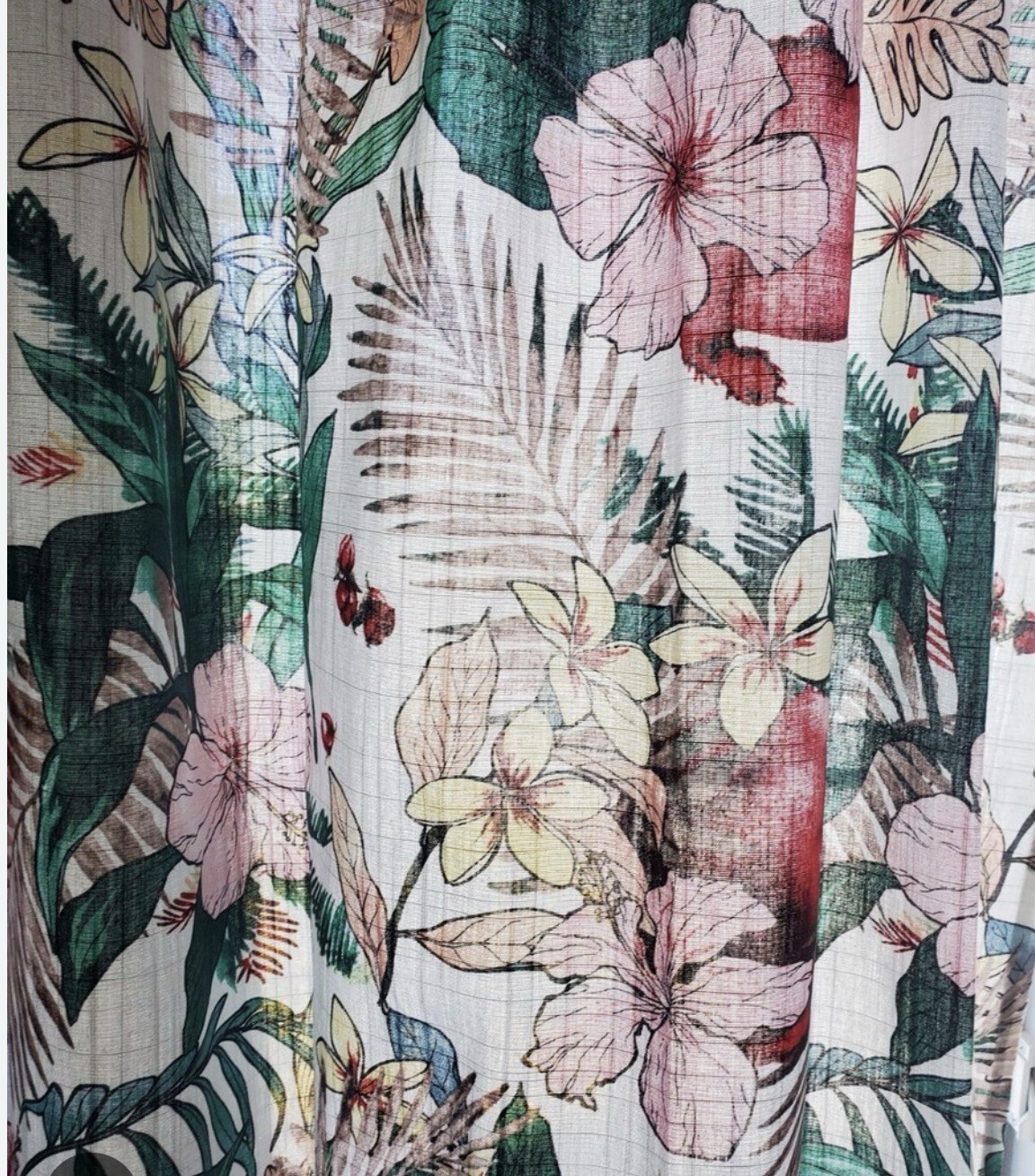 Ikea GARDSKRAPPA Curtains 57×98 ” 1 pair Multicolor Floral 705.252.45 – NEW
