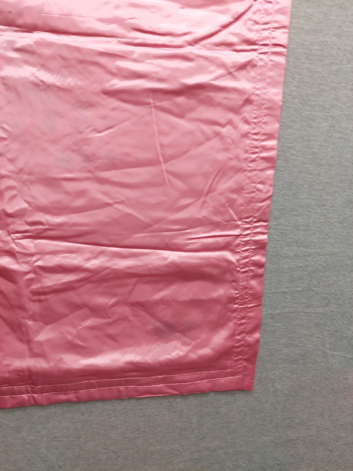 Unbranded Antique Panel Pink Floral Hand Embroidered Rectangular Decorative