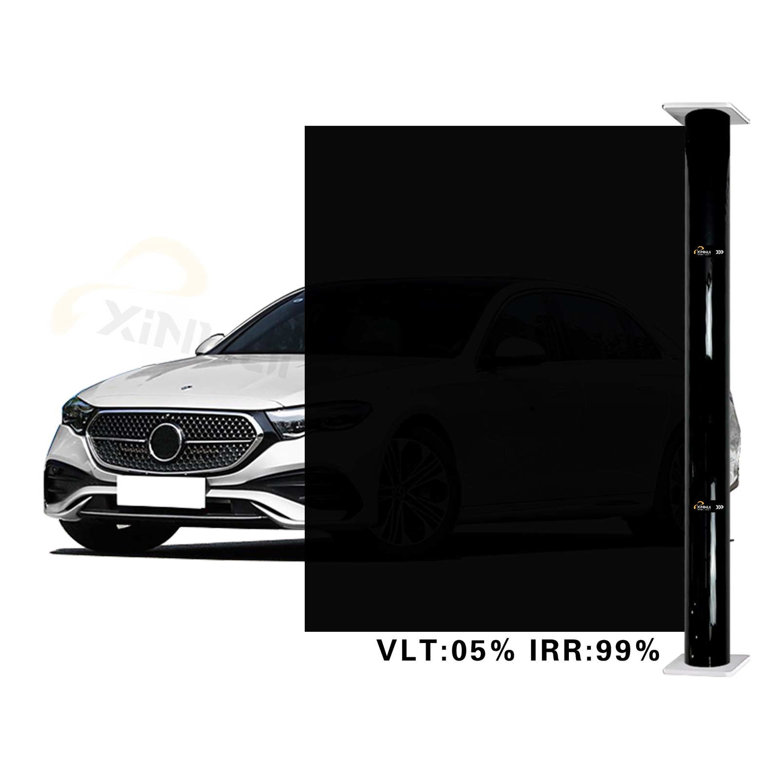 5% 15% VLT Nano Ceramic Window Tint Film Roll for Home, Office, Car, Truck Glass