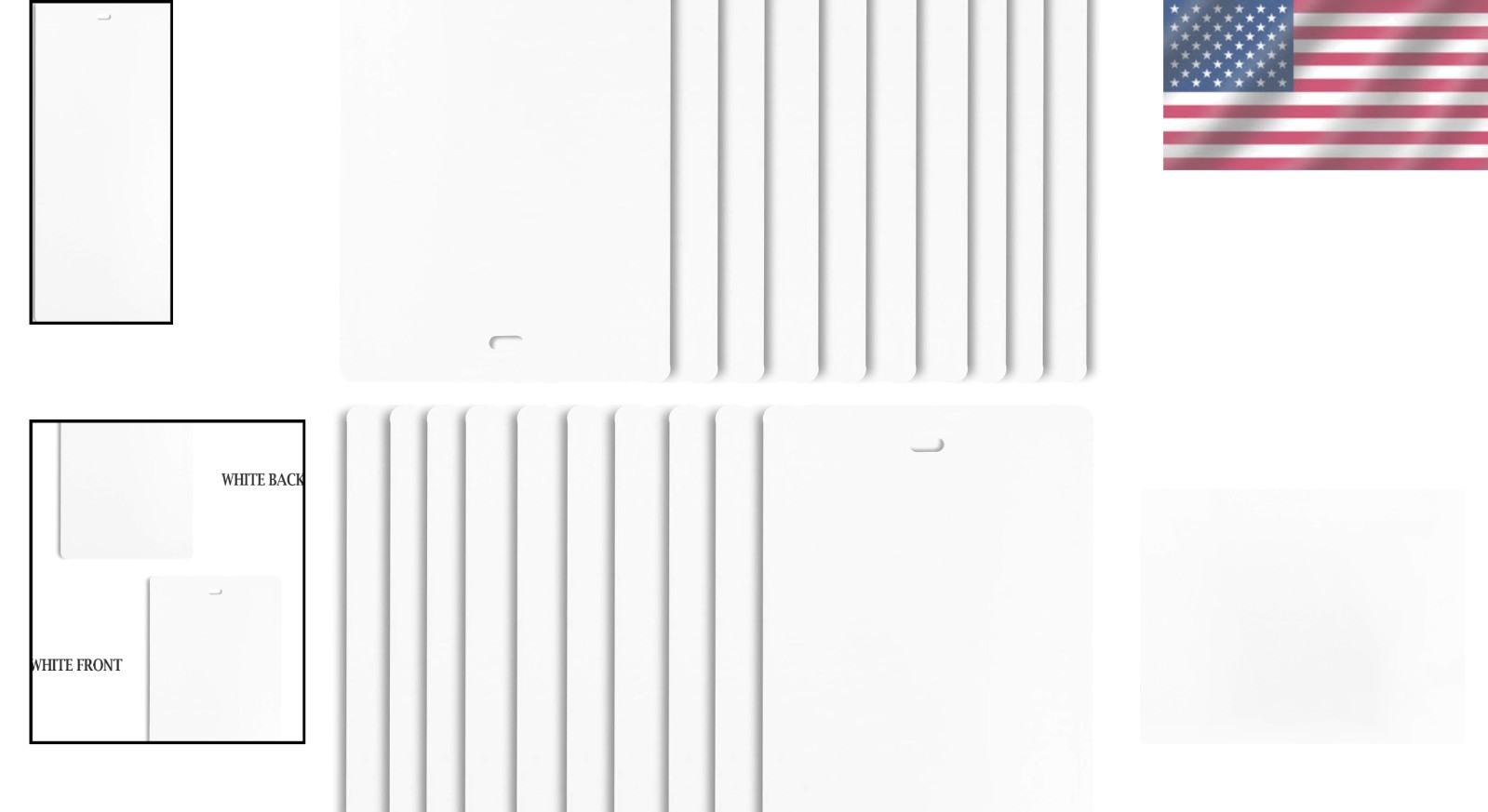 Smooth White Vertical Blind Slats 58.5×3.5 – 20 Pack