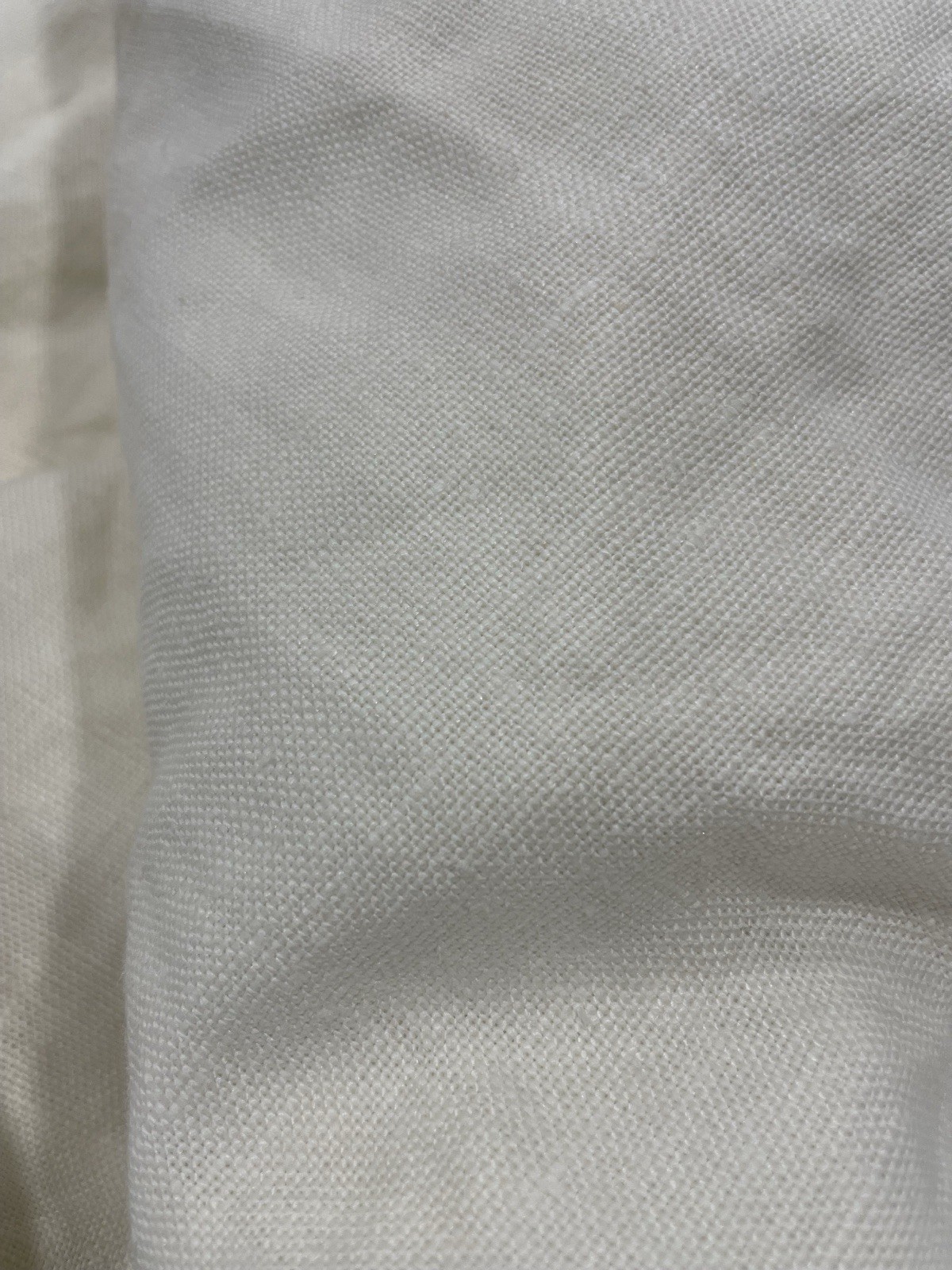 The Shade Store Ecru Ivory Linen Pinch Pleat Curtain Panel 96×102 Pair