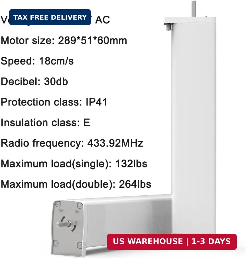Electric Smart Curtains System, Automatic Curtain Opener, Motorized Curtains Rod