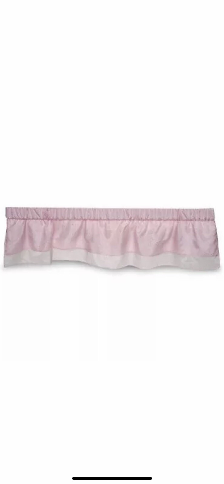Disney Baby Cinderella Window Valance Princess Pink 60 X 15 Inch Set Of Two