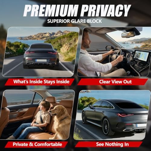 Ceramic Car Window Tint Film 5% VLT, 24″ x25FT | 24 IN X 25 FT 5 Percent