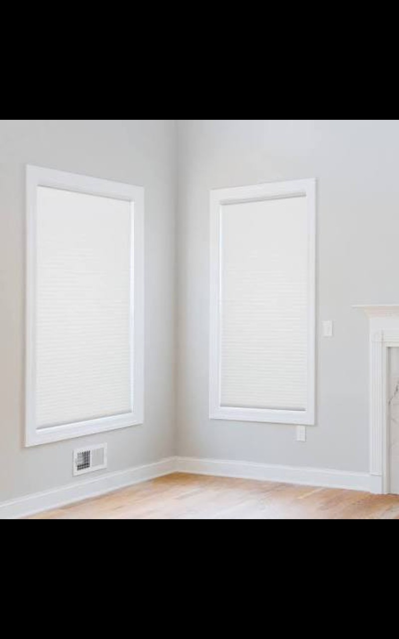 Bali 29″ x 48″ White Cordless Light Filtering Cellular Blinds