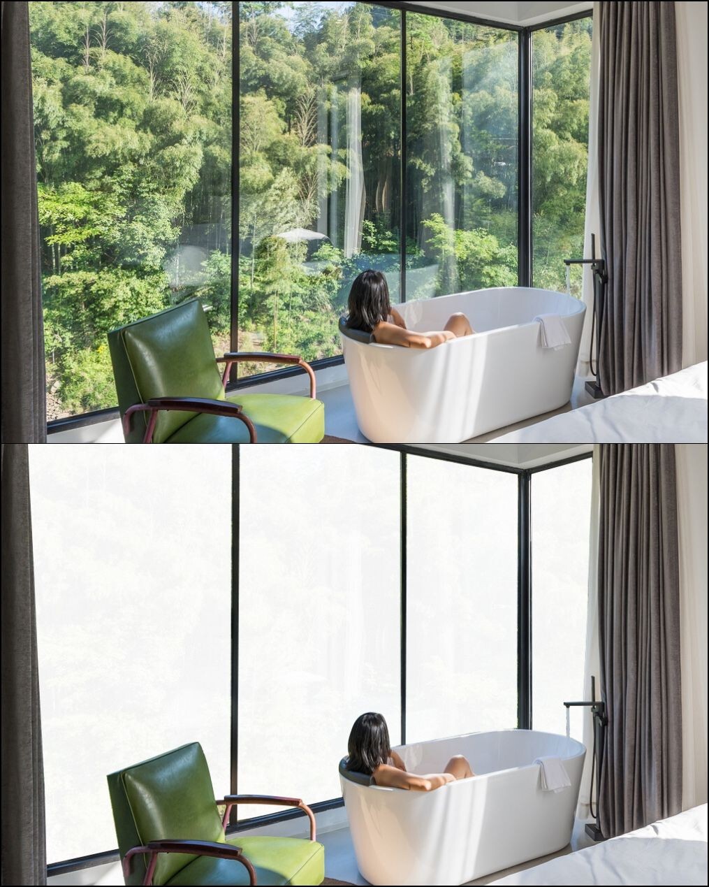 FilmbaseUSA – PDLC Film – Electric Switchable Glass Smart Film 10 SQ FT $290