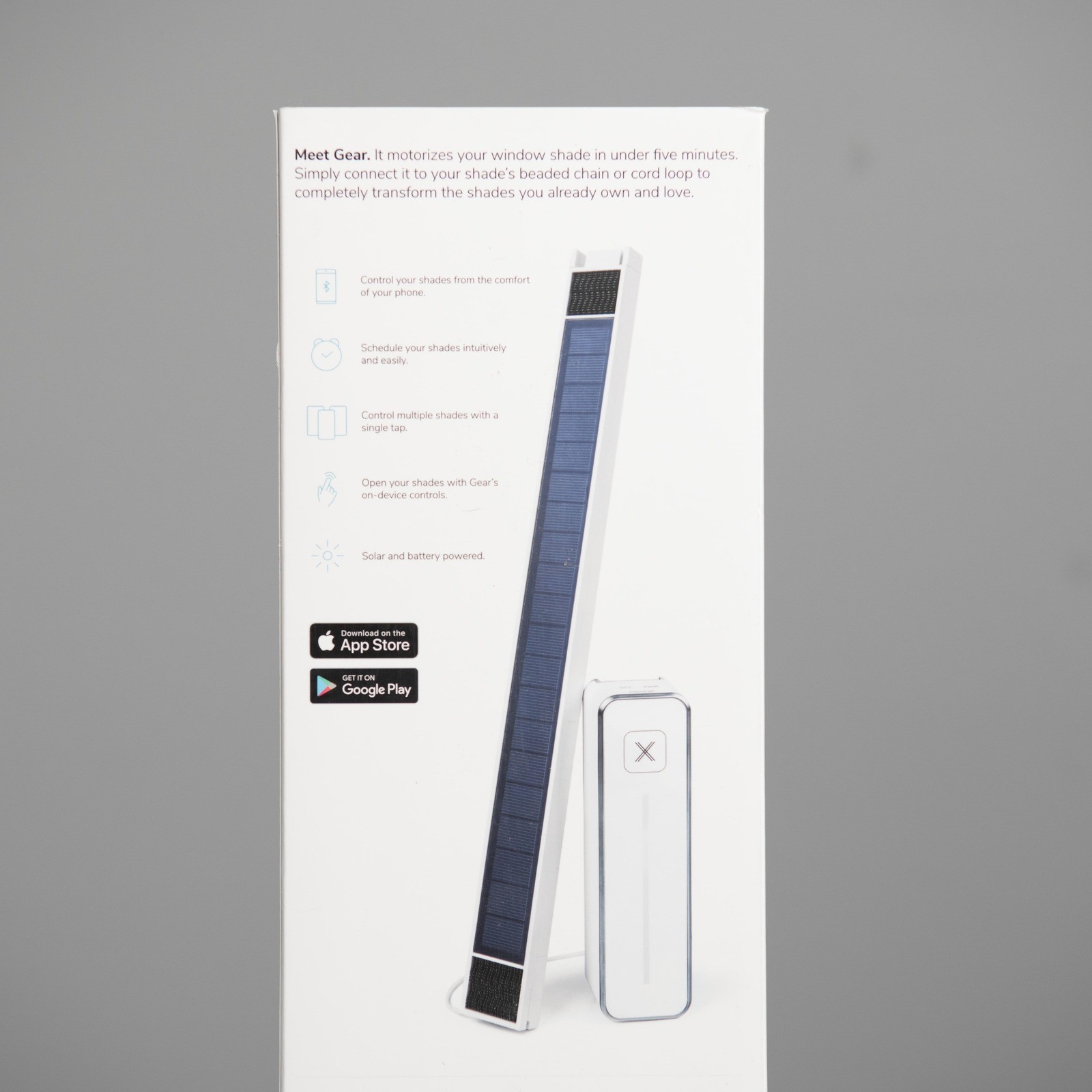 AXIS Gear Smart Motorized Blinds Window Shade Controller Bluetooth Smart Home