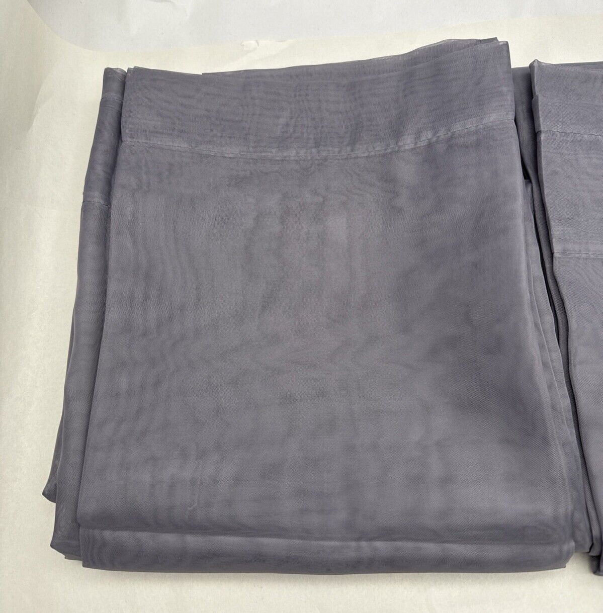 Window Dark Gray Sheer Curtains 108 Inches Long 2 Panels Sheer Curtain Basic Rod