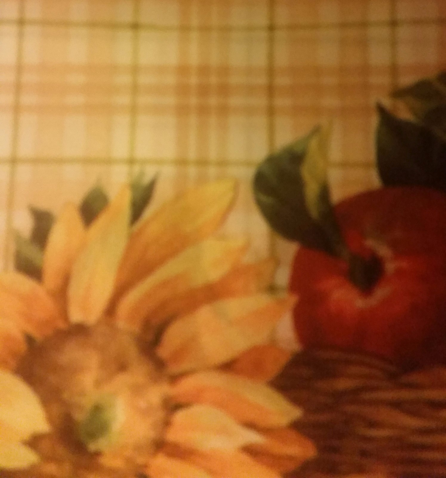 3pc Kitchen Curtains Set: 2 Tiers & Swag (57″x30″) VEGGIES FARMER’S MARKET,Achim