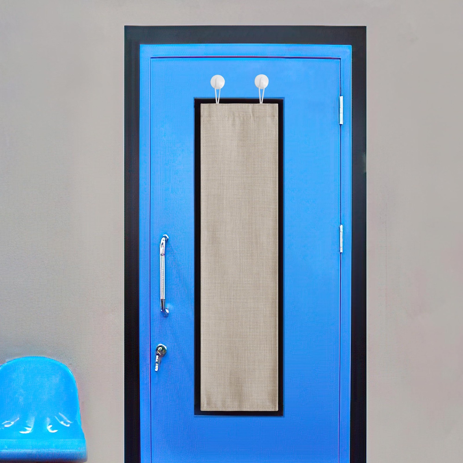 Classroom Blackout Shades for Windows, Room Darkening, 10W x 30L, Lockdown Shade