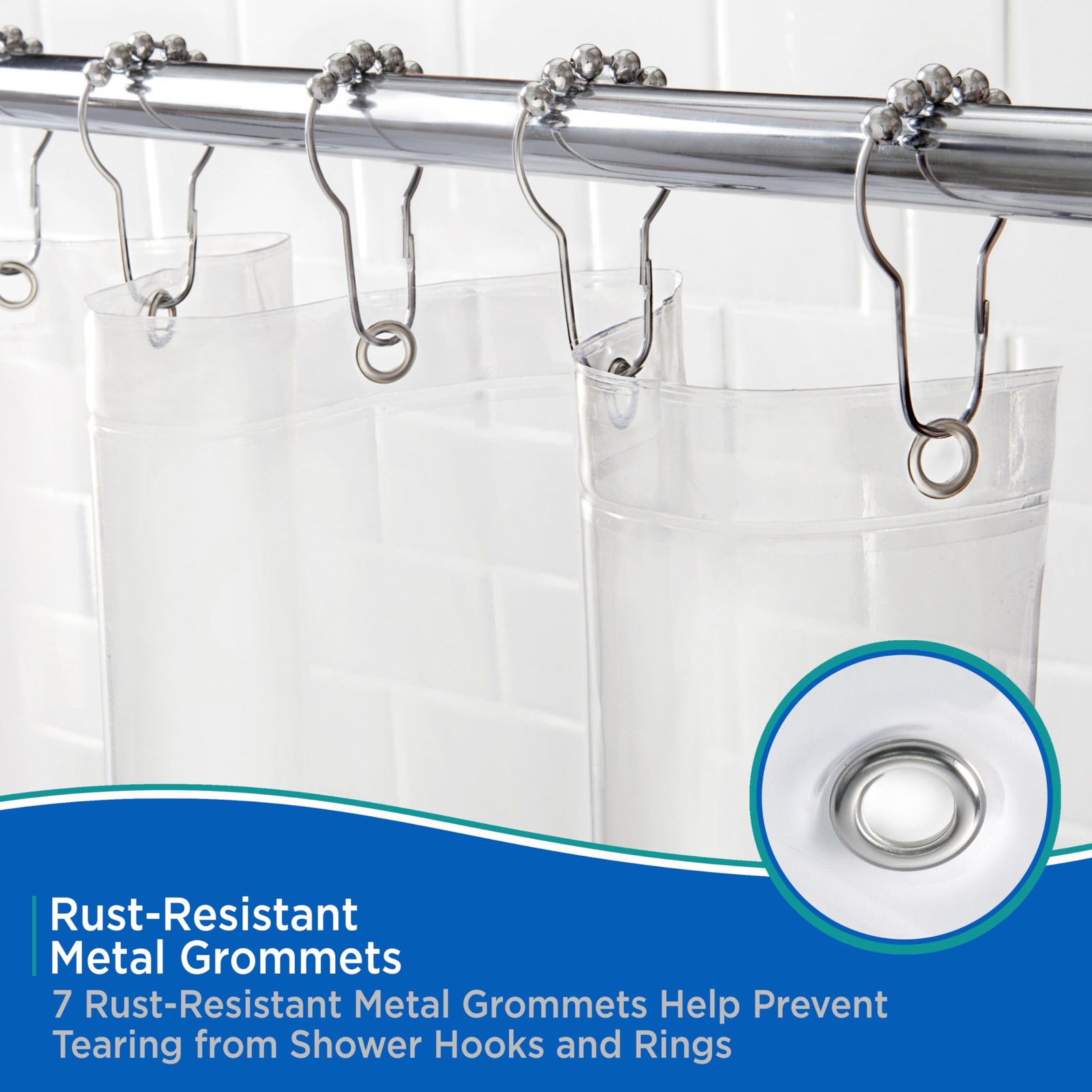 Kenney KN61147 Medium Weight 5 Gauge 42″W x 72″L (Pack of 1), Clear