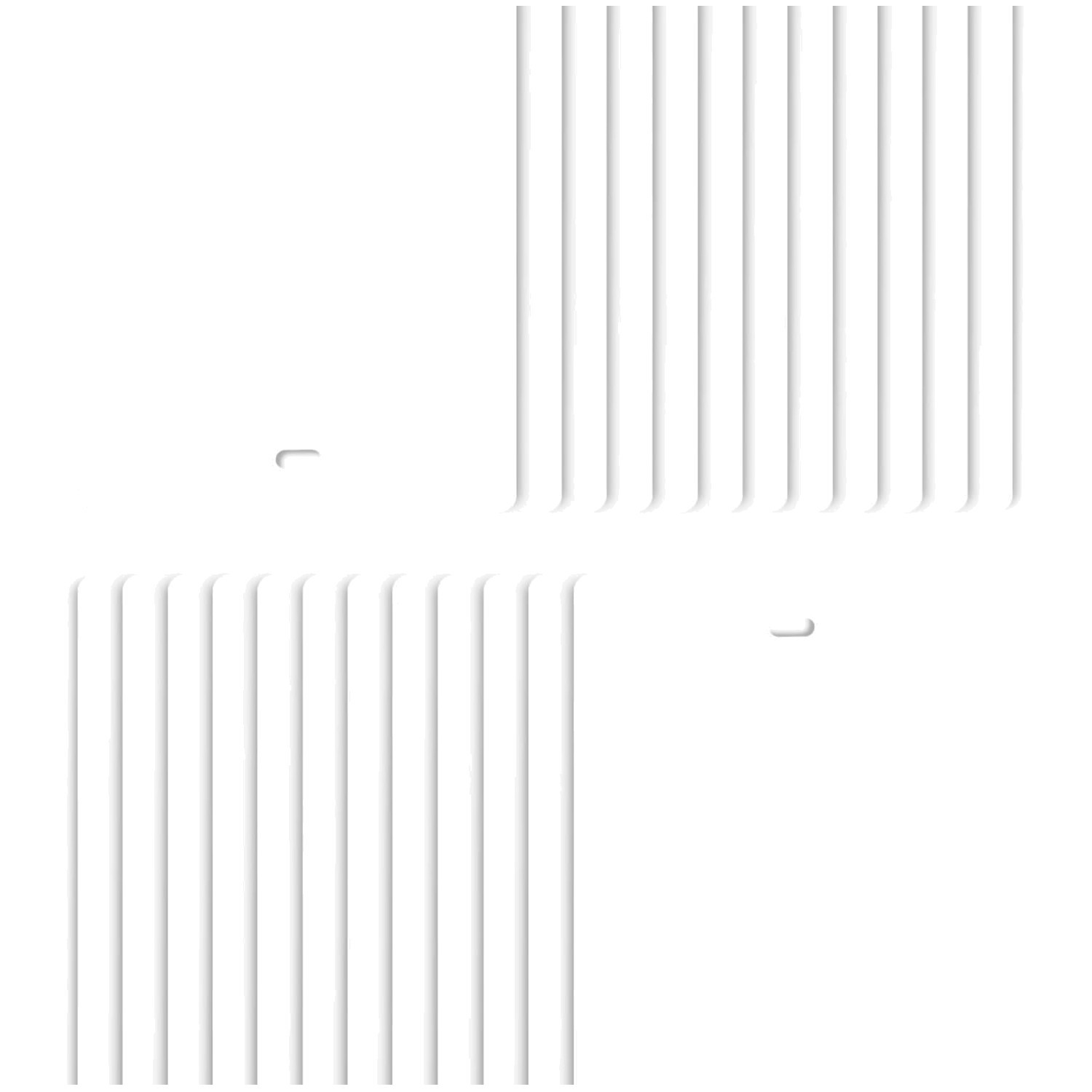 Vinyl Slats White – 82.5″ for Sliding Glass Doors
