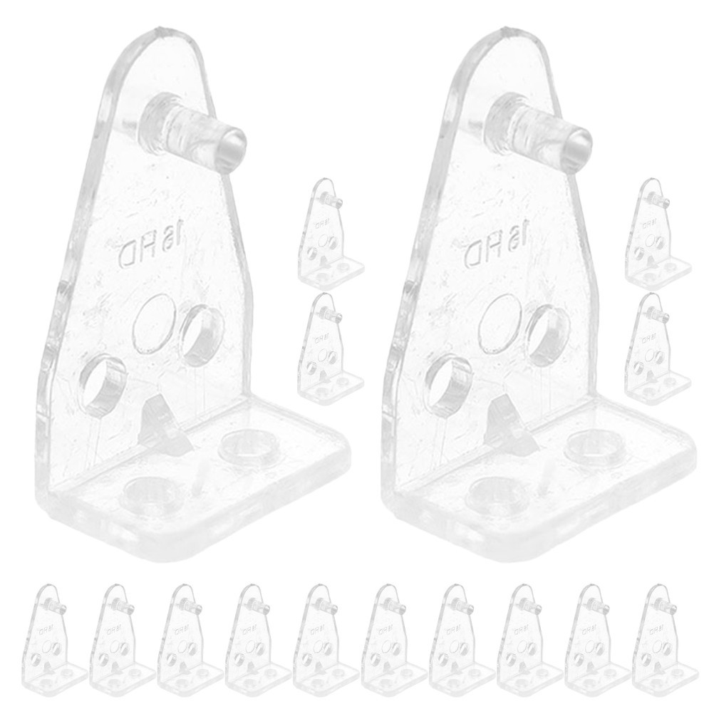 16pcs Hold Down Brackets: Door Blinds Bottom Bracket – Bottom Rail Hold Clips