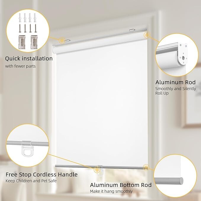 Light Filtering Roller Shades