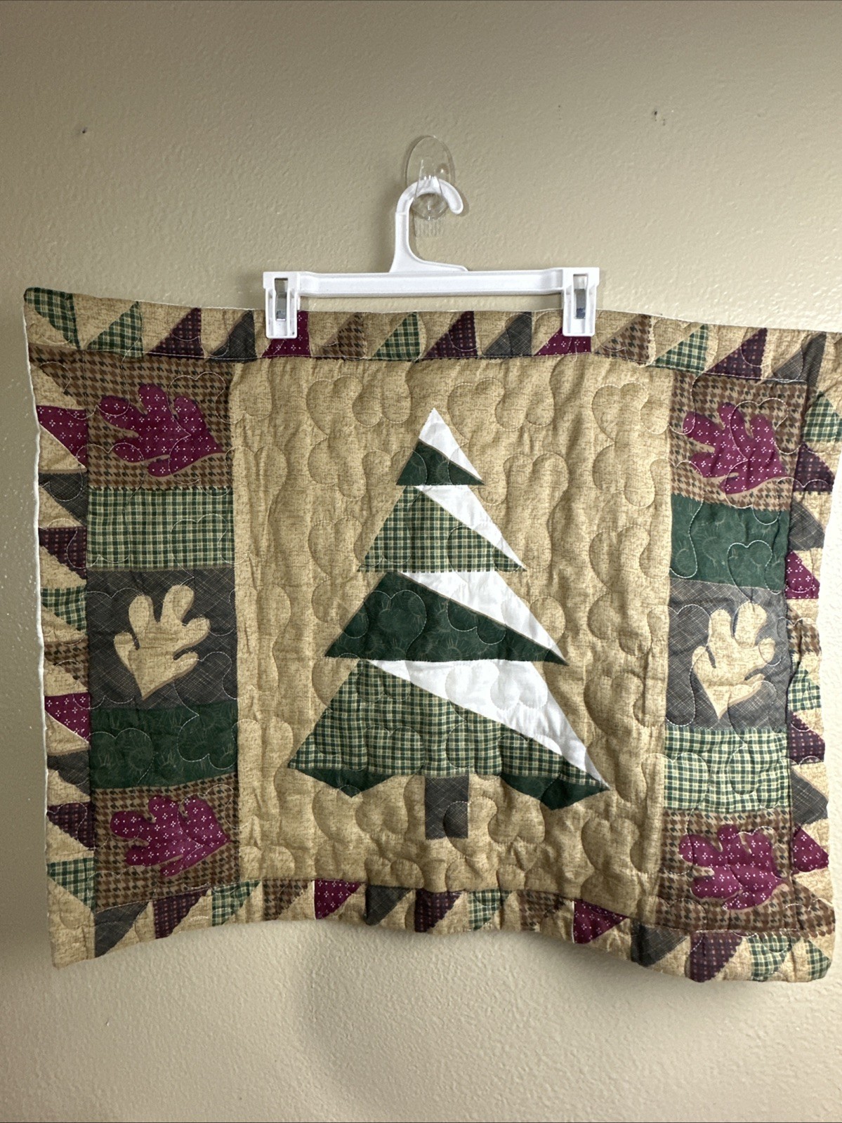 Rustic Valance Primitive 60″ x 18″ 2sets= 4 Pcs. 1 Pillow Case Pine Tree 29″x22″