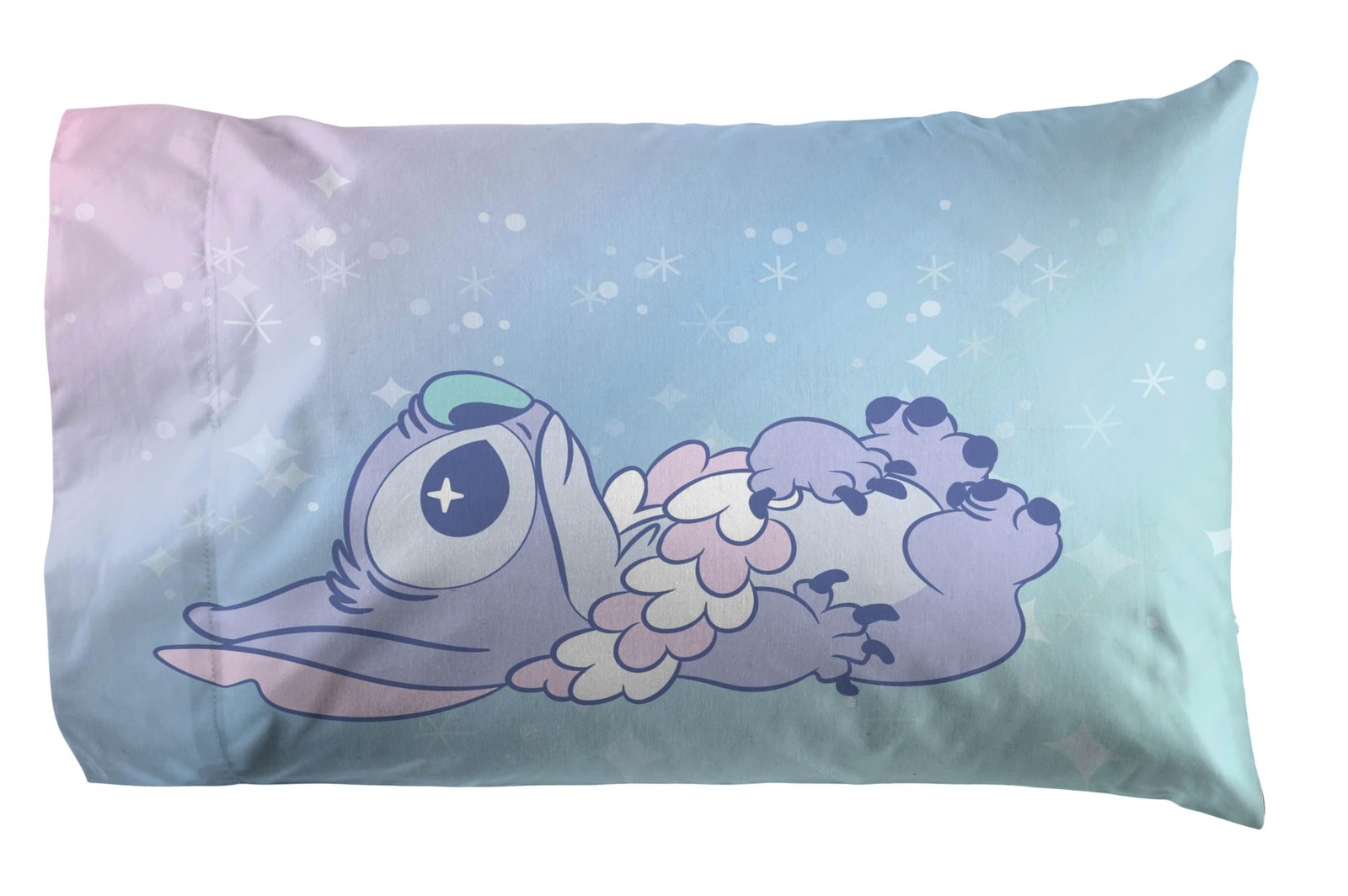 Jay Franco Kids Sheet Cartoon Set with 3 Piece Twin, White – Lilo & Stitch 01