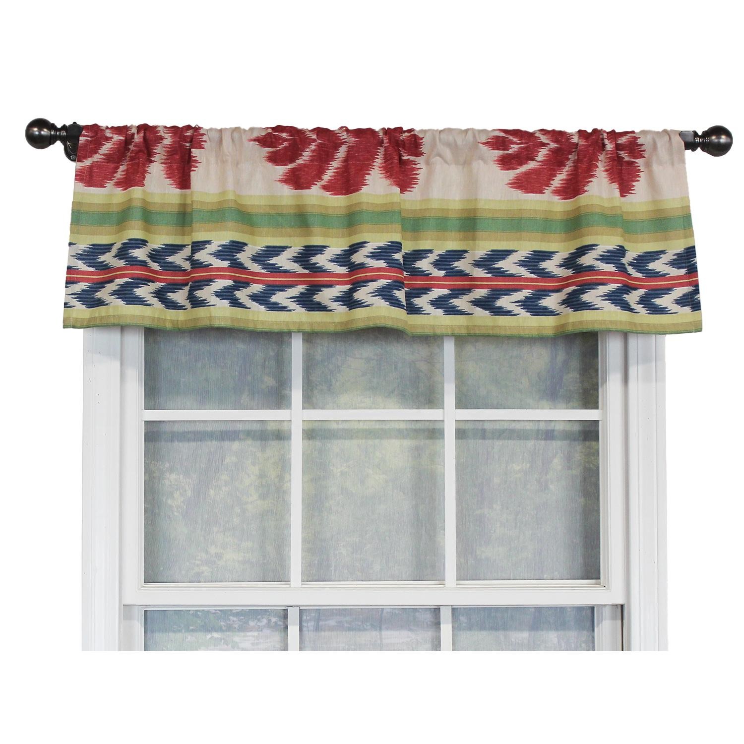 RLF Home Aztec Tailored Valnance for Windows 50″ x 14″ Multi