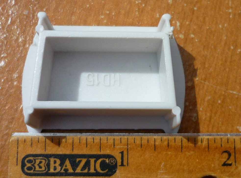 (QTY 2) Home Depot Bali 1″ Mini Blind Top Rail End Caps Camper Trailer RV