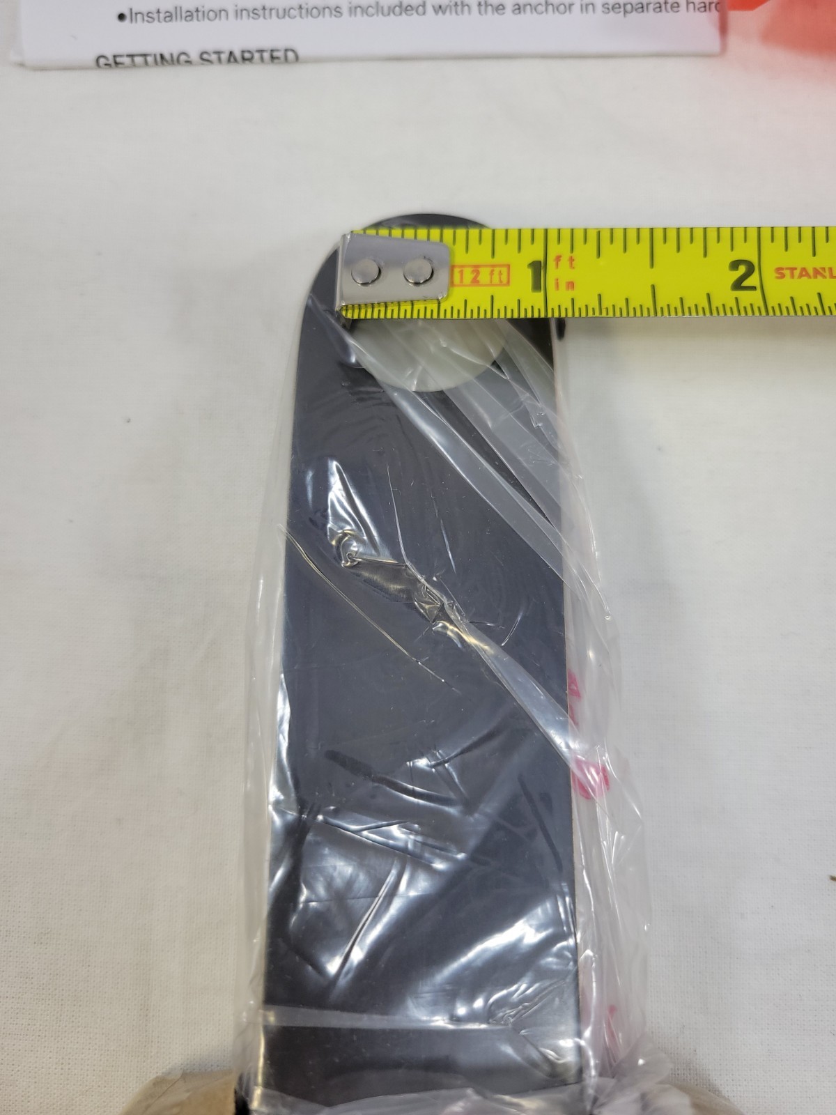 Set of 2Restoration Hardware Montaigne End Brackets Small Black for 1/4 in Rods