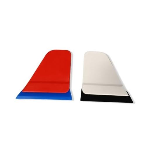 Window Tint Tools 2Pcs Side Swipe Plastic Handle Tint Squeegee Car Small