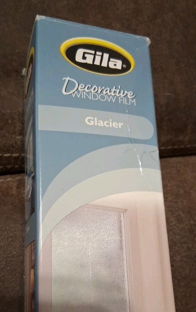 Gila Decorative Window Film Glacier 3 Ft X 6.5 Ft. *Brand New In Original Box