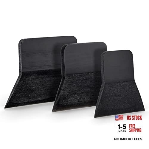 3 PCS PPF Squeegee Kit Small Squeegee for Vinyl, TPU 5Inch+4Inch+2.5Inch Black