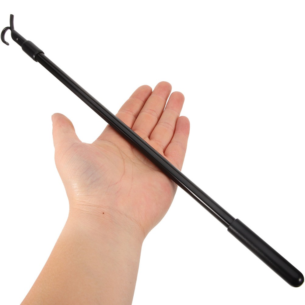 Adjustable Black Aluminum Blind Tilt Wand Rod for Vertical Window Curtains
