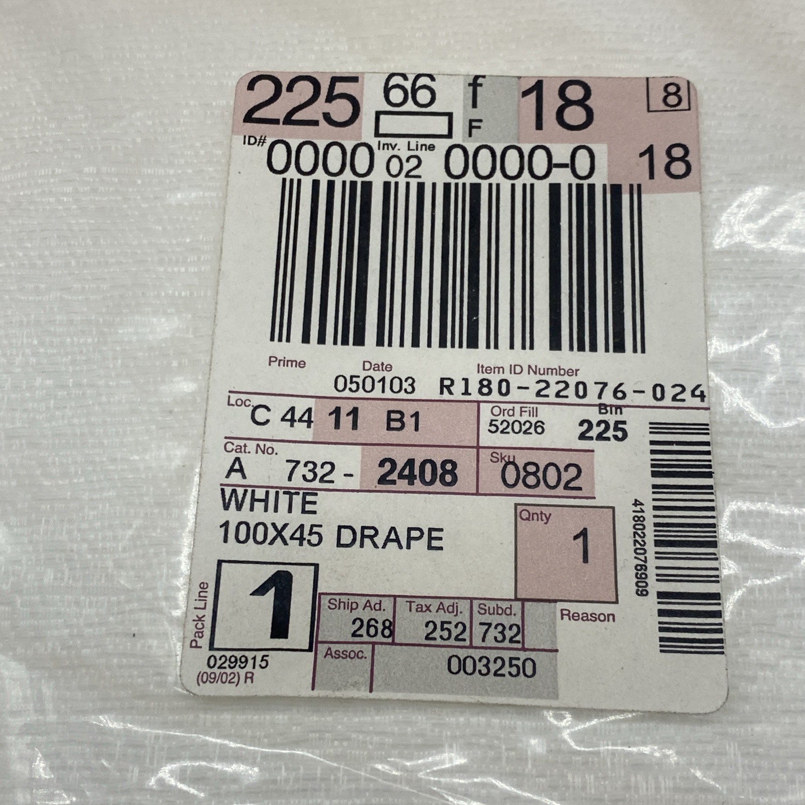 JC-Penney Home Collection White Pinch Pleat Pair Jewel Tex Drape 100 x 45 New