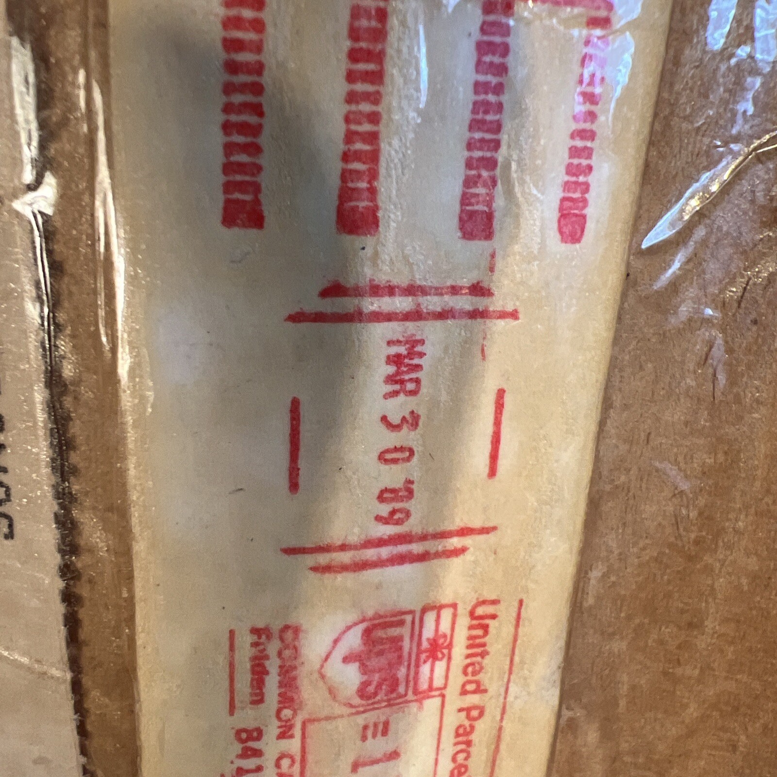 Vintage Wood Shutter Panel 6” x 20” New in Package NIP NOS
