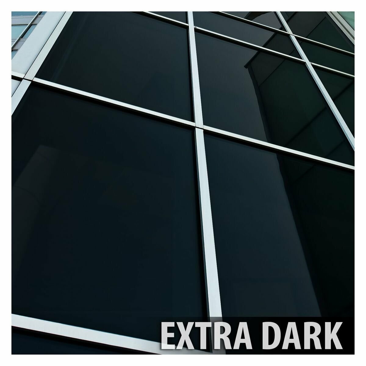 BDF NA05 Window Film Daytime Privacy and Sun Control Black (Very Dark)