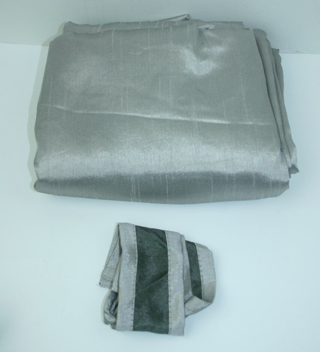 Elrene Versailles Grey Curtain Panel – 52″W x 84″L – Rod Pocket – US STOCK