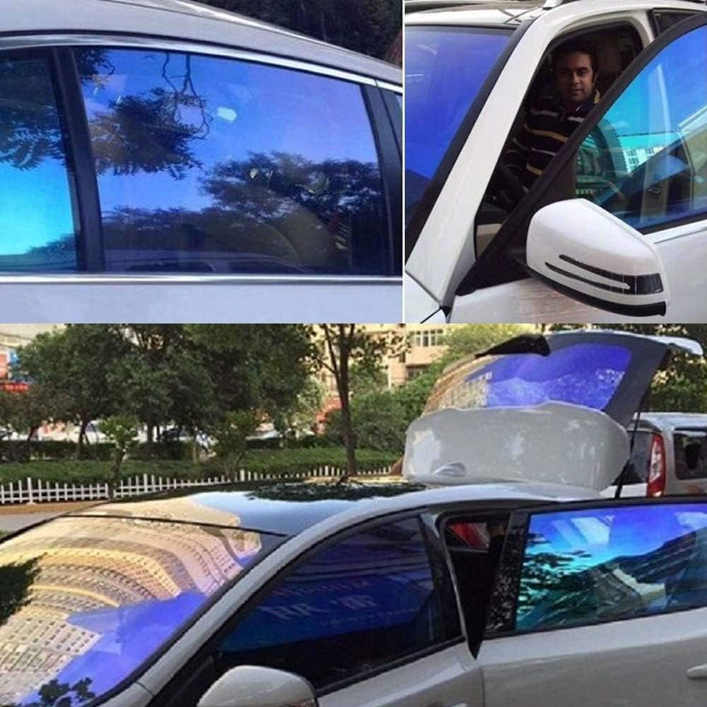 Chameleon Purple Blue Car Front Window Tint Solar Film Protection UV Block and S