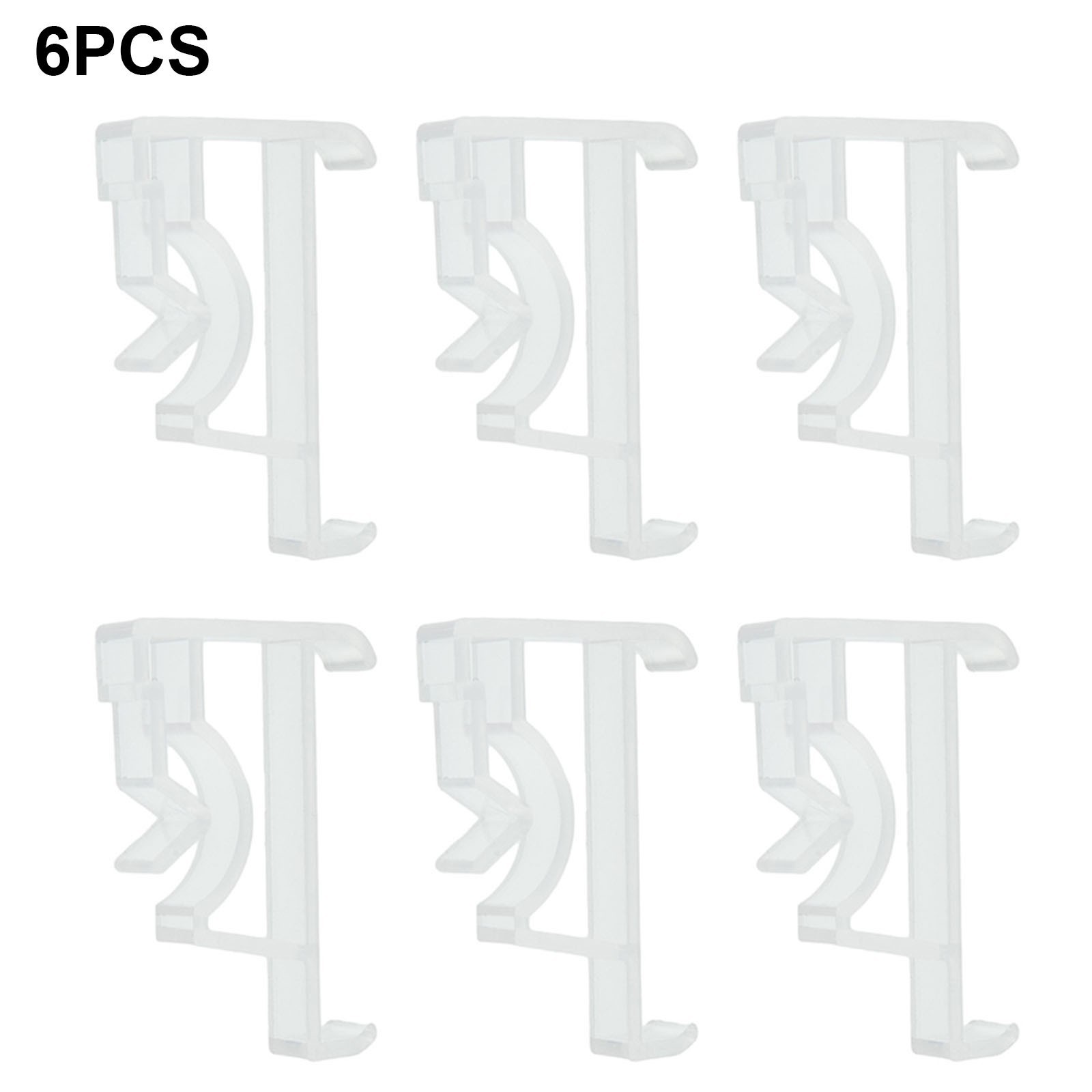 Curtain Clips Plastic Retainer Holder Clip For Blind Valance For Most Blinds
