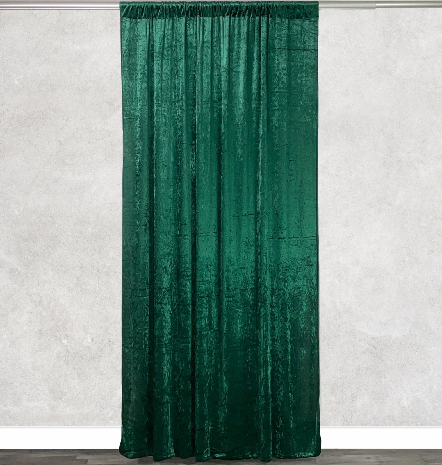 YCC Linens – Velvet Drape with 4 Inch Pocket (1 Panel)