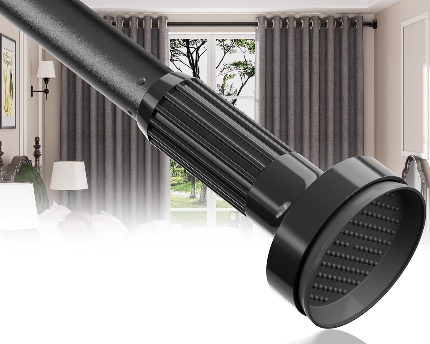 Heavy Duty Tension Curtain Rod No Drilling 43 to 140 Inch (3.5 43-140IN